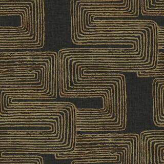 RoomMates Nikki Chu 30.75 sq. ft. Black Zulu Signature Peel and Stick Wallpaper RMK12213PL - The ... | The Home Depot