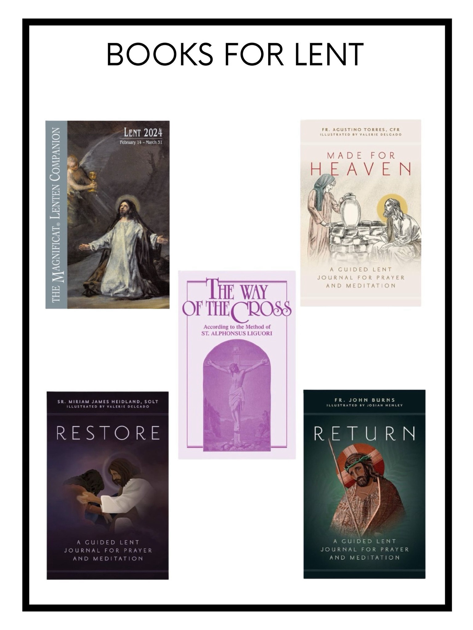 it’s hard to believe that Lent is just around the corner (Feb 14th)! here are some guided meditation books to help you grow closer to God this Lent! i’m still deciding on which one to do 🙈 they all look so good! #faith #Catholic #lent

#LTKfindsunder50 #LTKhome