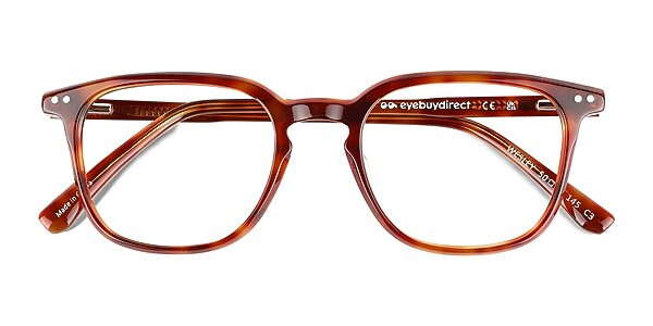 Wesley Square Tortoise Full Rim Eyeglasses | Eyebuydirect | EyeBuyDirect.com