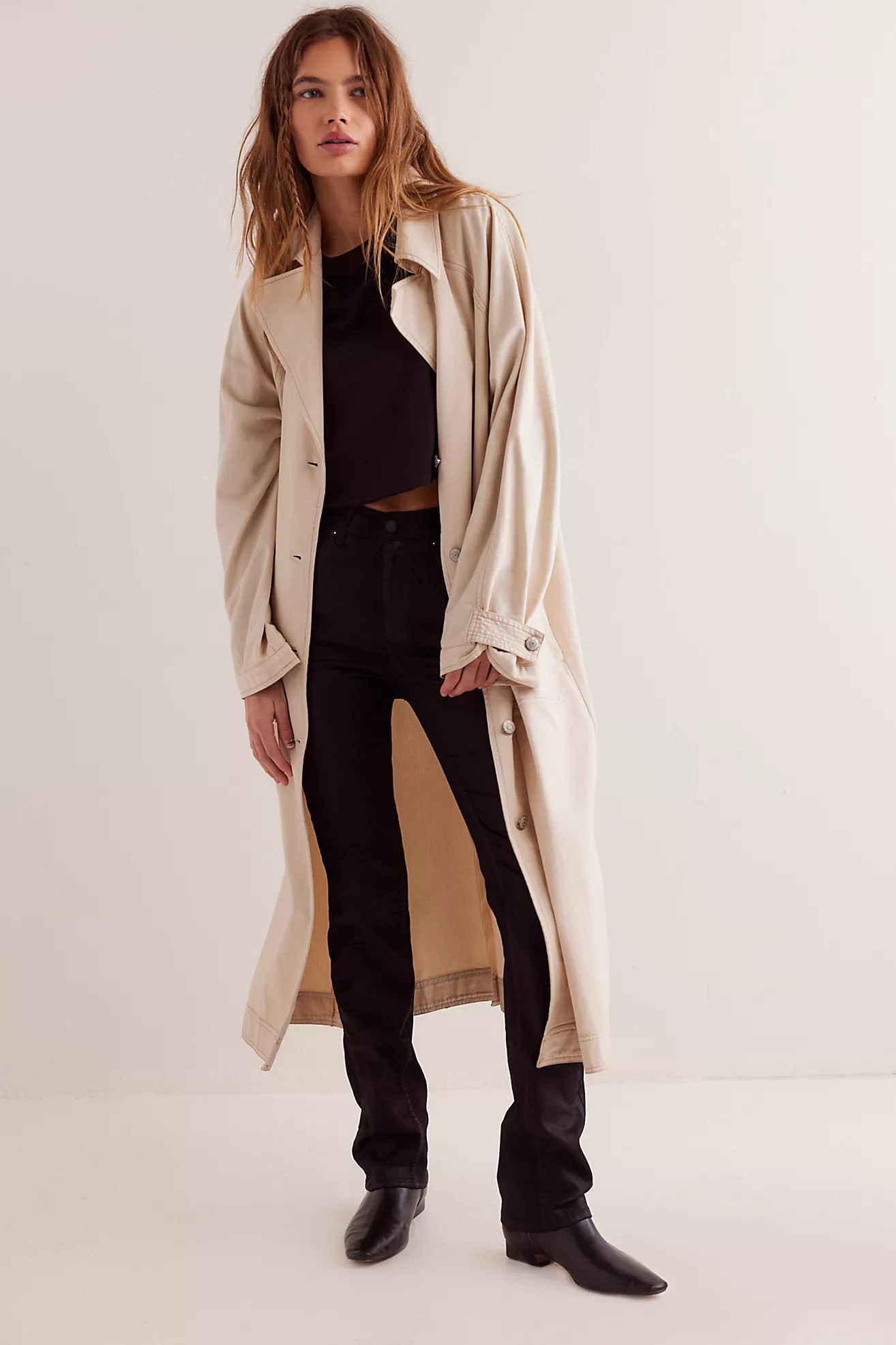 We The Free Nocturne Coated Jeans | Free People (Global - UK&FR Excluded)