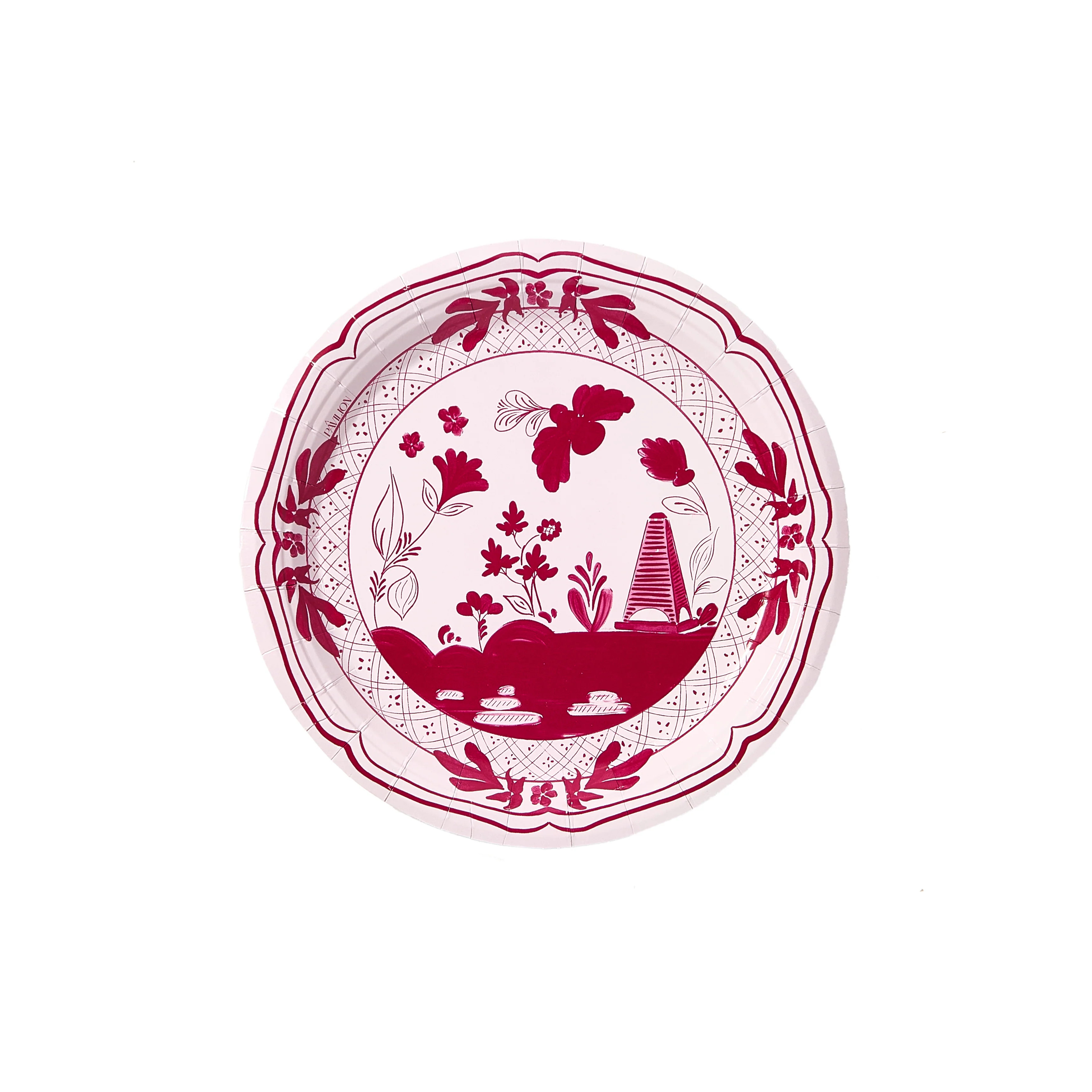 Beachside Pavilion Salad and Dessert Plates 8 per pack | Pavilion Paper