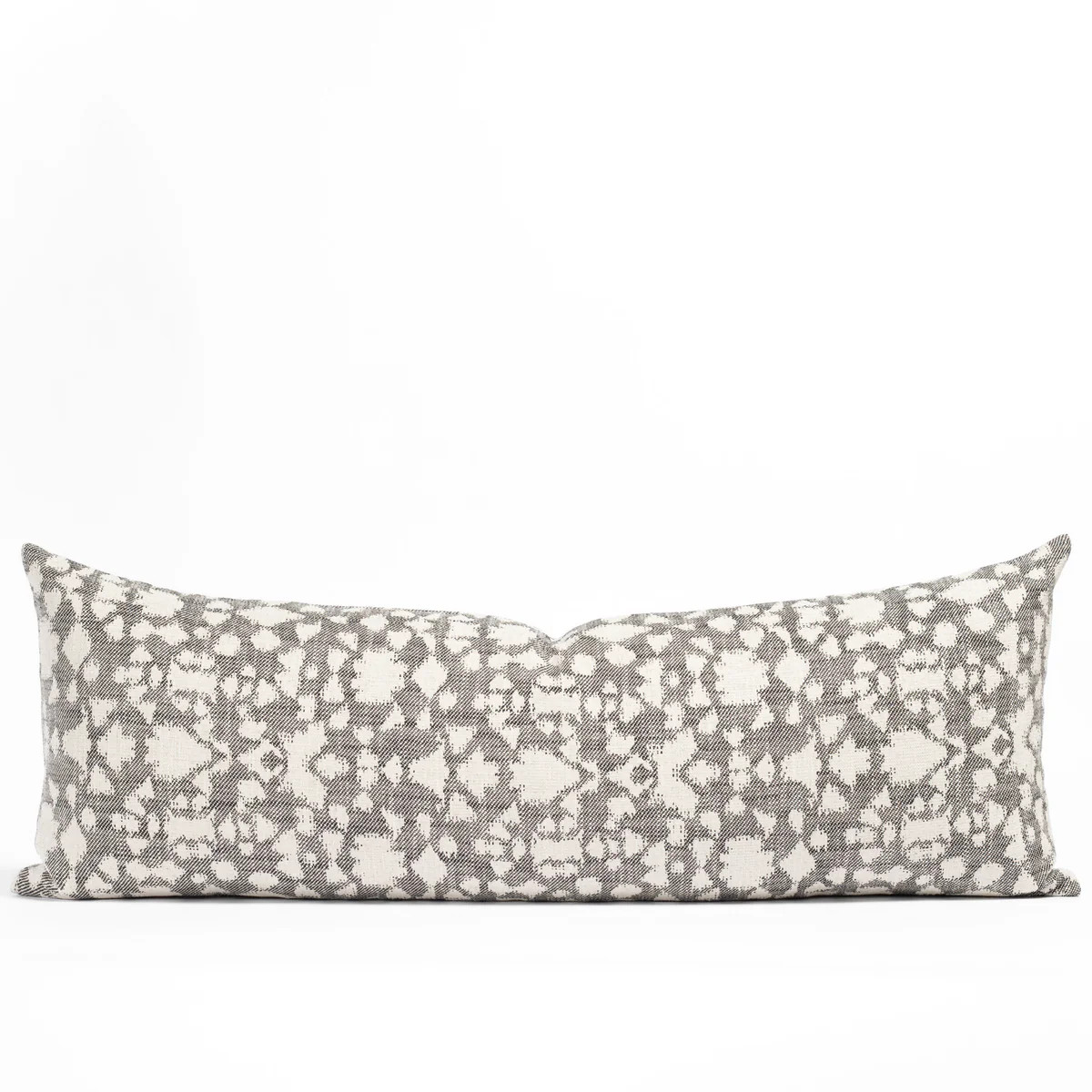 Astrid 16x42 Bolster Pillow, Domino | Tonic Living
