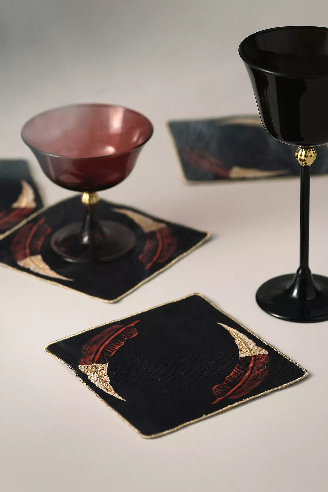 Halloween Cocktail Napkins, Set of 4 | Anthropologie (US)