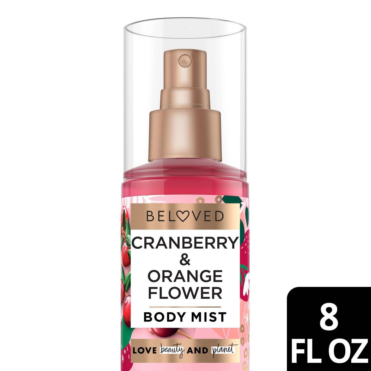 Beloved Cranberry and Orange Flower Body Mist - 8 fl oz | Target