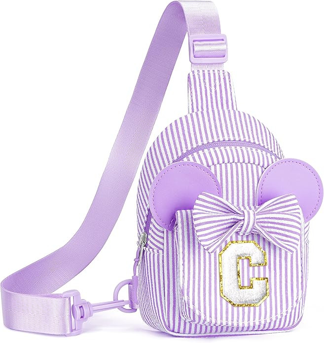Christmas Gifts for Kids Girls - Sling Bags for Girls Kids | Initial Small Crossbody Bag Purses G... | Amazon (US)