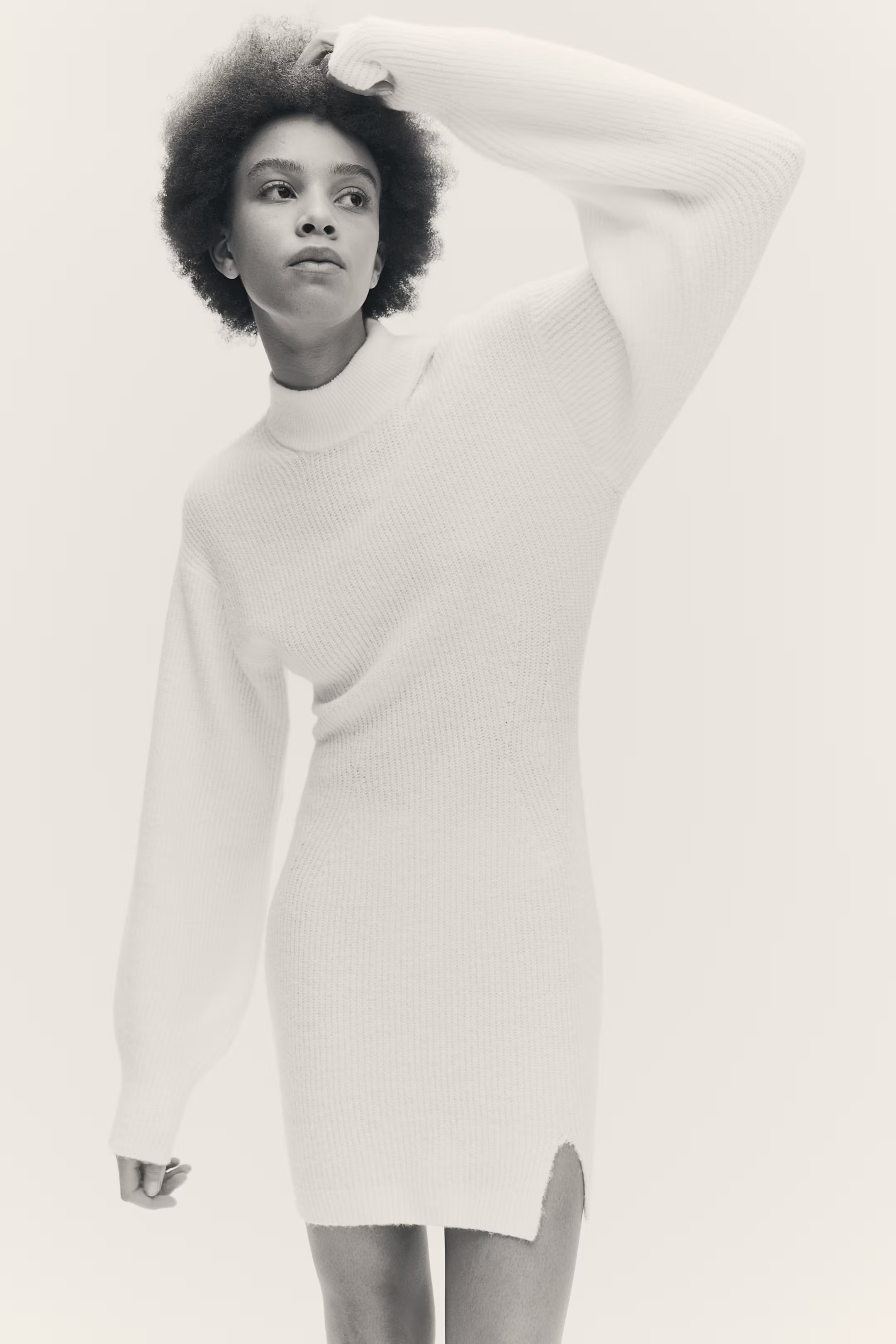 Knit Mock Turtleneck Dress | H&M (US + CA)