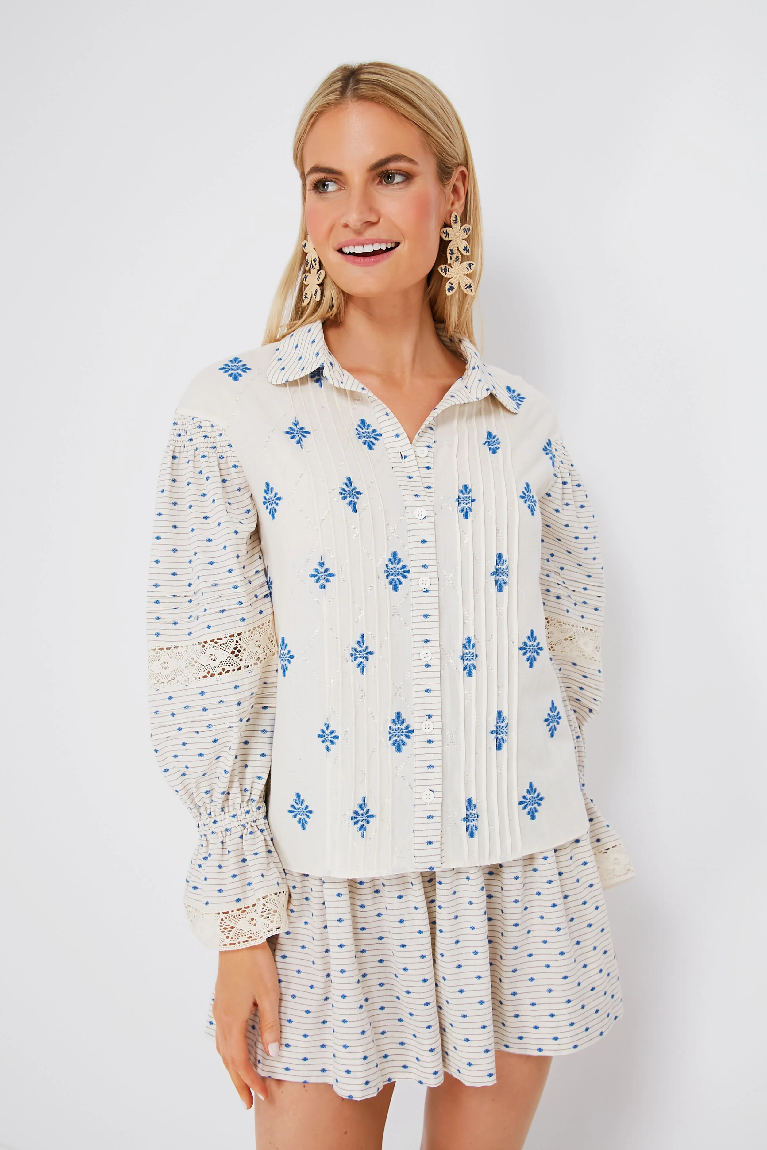 Blue Medallion Ezra Top | Tuckernuck (US)