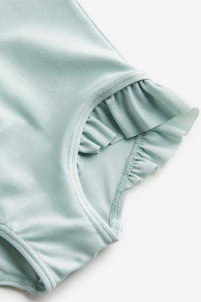 Long-sleeved swimsuit - Mint green - Kids | H&M GB | H&M (UK, MY, IN, SG, PH, TW, HK)