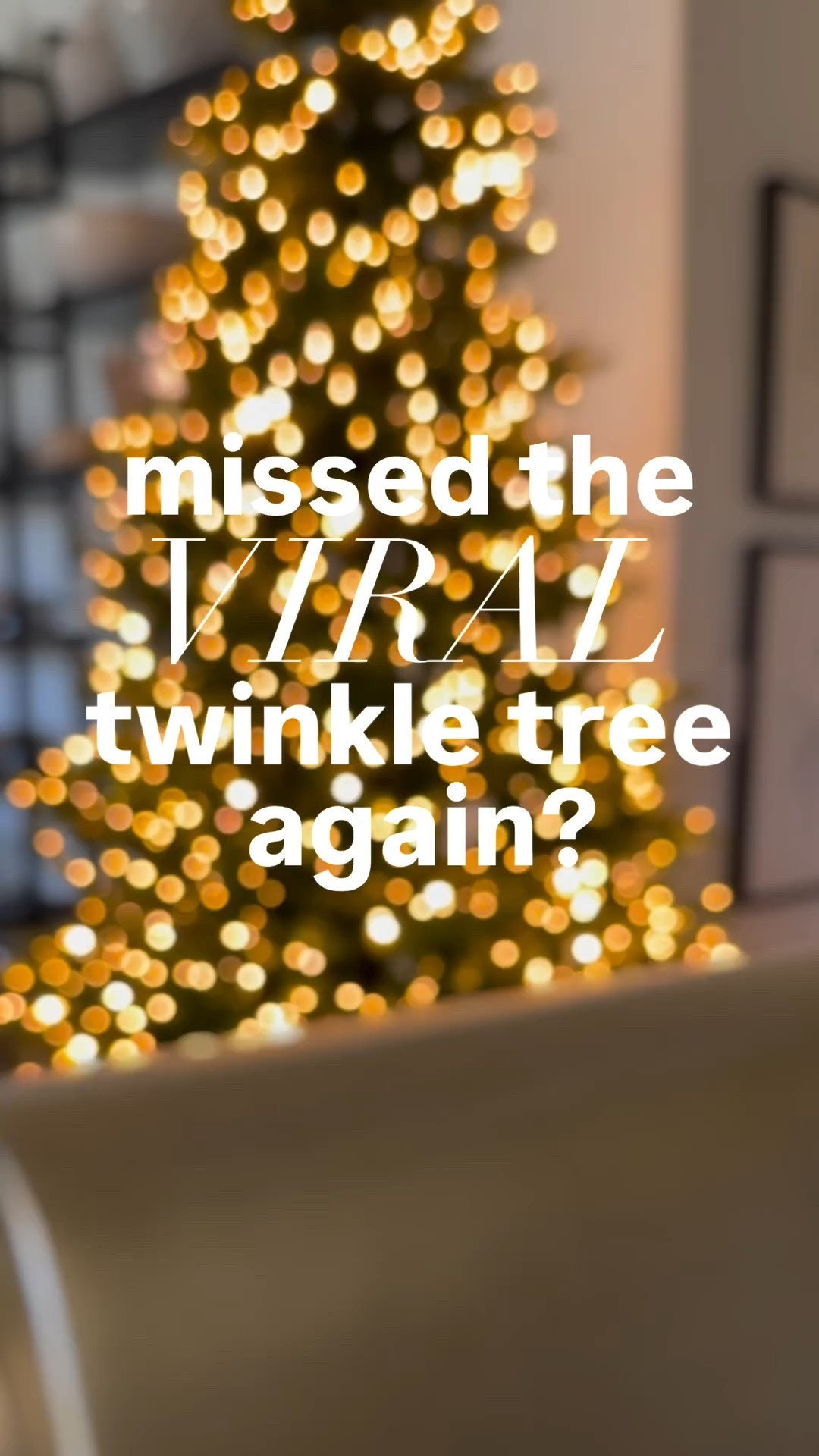 
A new twinkle tree just hit the market and it’s a beauty! If you missed the viral twinkle tree again this year, I’m happy to report that @walmart has officially entered the chat!
You’ll love this twinkle tree if: 🌲 You want the twinkle-tree look without the big price tag. (This one starts at $199!) 🌲 You’re craving those nostalgic vibes. Because these lights are the perfect replication of the ‘90s Christmas lights we all miss. Not too cool, not too warm. Just right. They nailed it. 🌲 You want something now so you’re not scrambling last minute for the perfect tree. 🌲 You need more than one tree this year! 😉

See more of the review in my stories!

#walmart #walmartpartner #walmartfinds #christmastree #viral #christmas #twinklelights #viralchristmastree #christmaslights #90schristmas #vintagechristmas