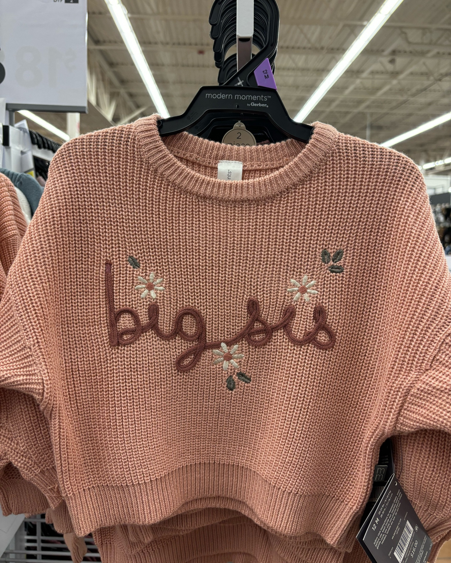 Big Sis , Modern Moments knit sweater 

#LTKBaby #LTKBacktoSchool #LTKKids