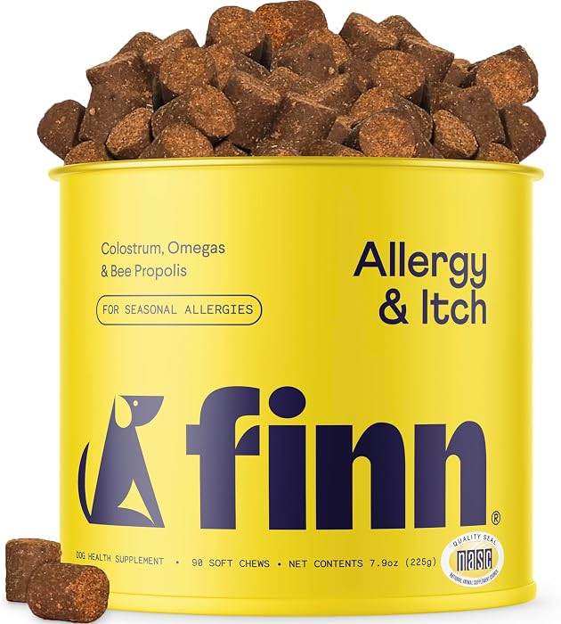 Finn Allergy & Itch for Dogs | Daily Support for Itchy Skin, Immune Health & Seasonal Allergies f... | Amazon (US)