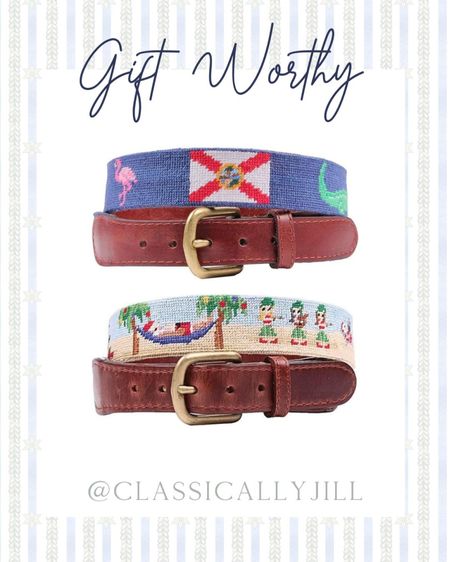 Gifts for guys, gifts for men, needlepoint belt, preppy gifts 

#LTKstyletip #LTKGiftGuide #LTKHoliday