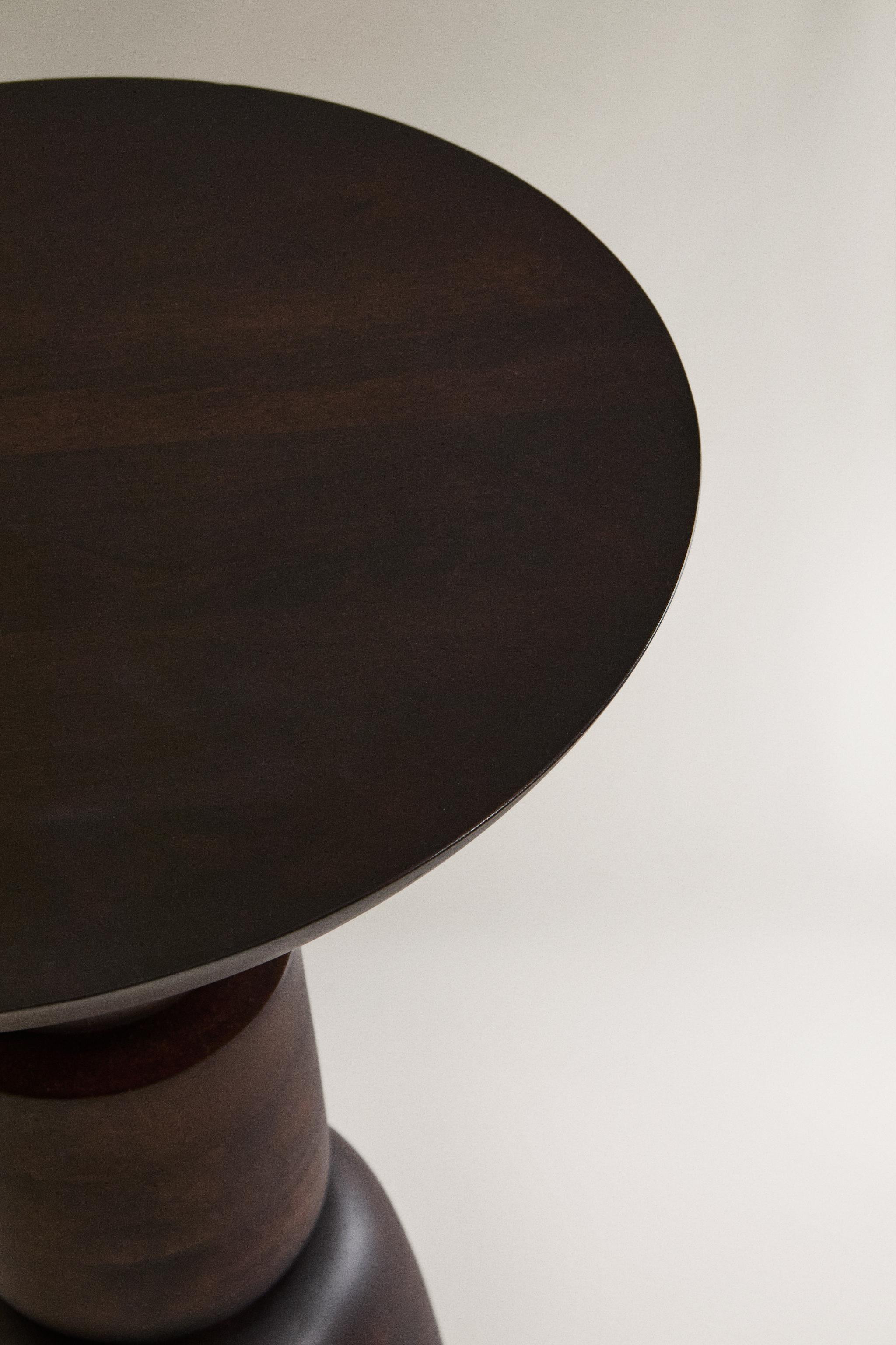 WOODEN SIDE TABLE | Zara US