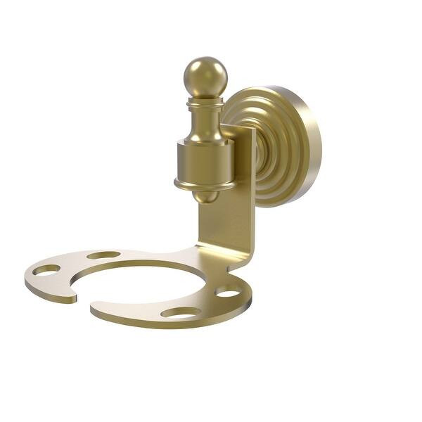 Allied Brass Retro Wave Collection Tumbler and Toothbrush Holder - Overstock - 28239190 | Bed Bath & Beyond