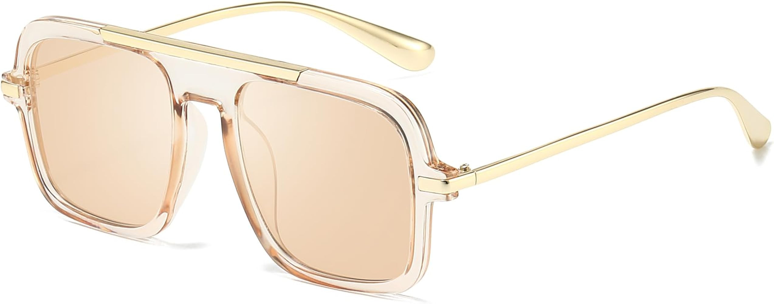 SODQW Square Sunglasses for Women large Frame with UV Protection Sunglasses for Driving and Daily... | Amazon (US)