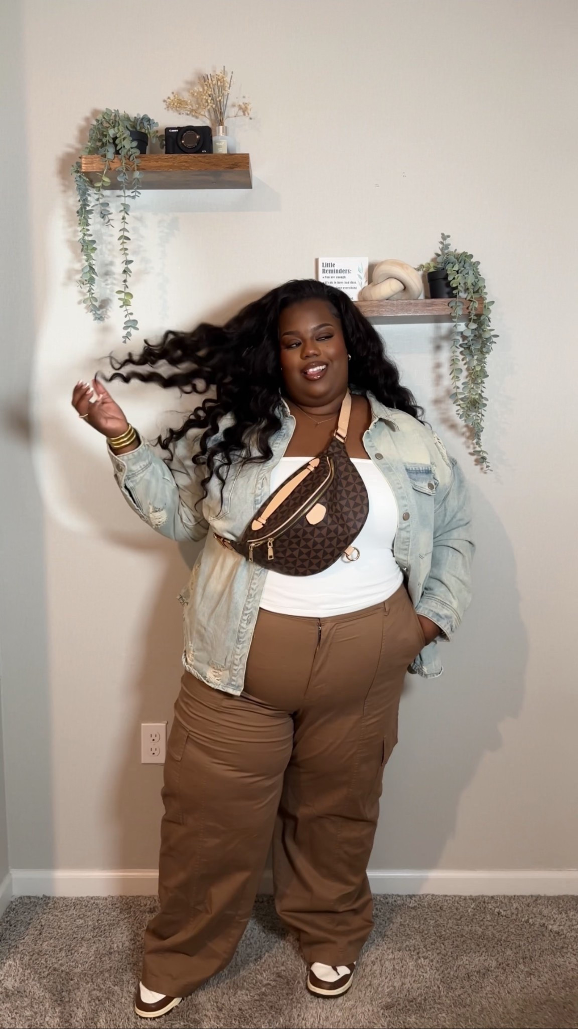 Fall outfit inspo🍂 Jean top is from Fashion Nova 🔎Far Away Tinted Denim Shacket
Some items are old so I linked similar items since they’re currently sold out

#LTKPlusSize