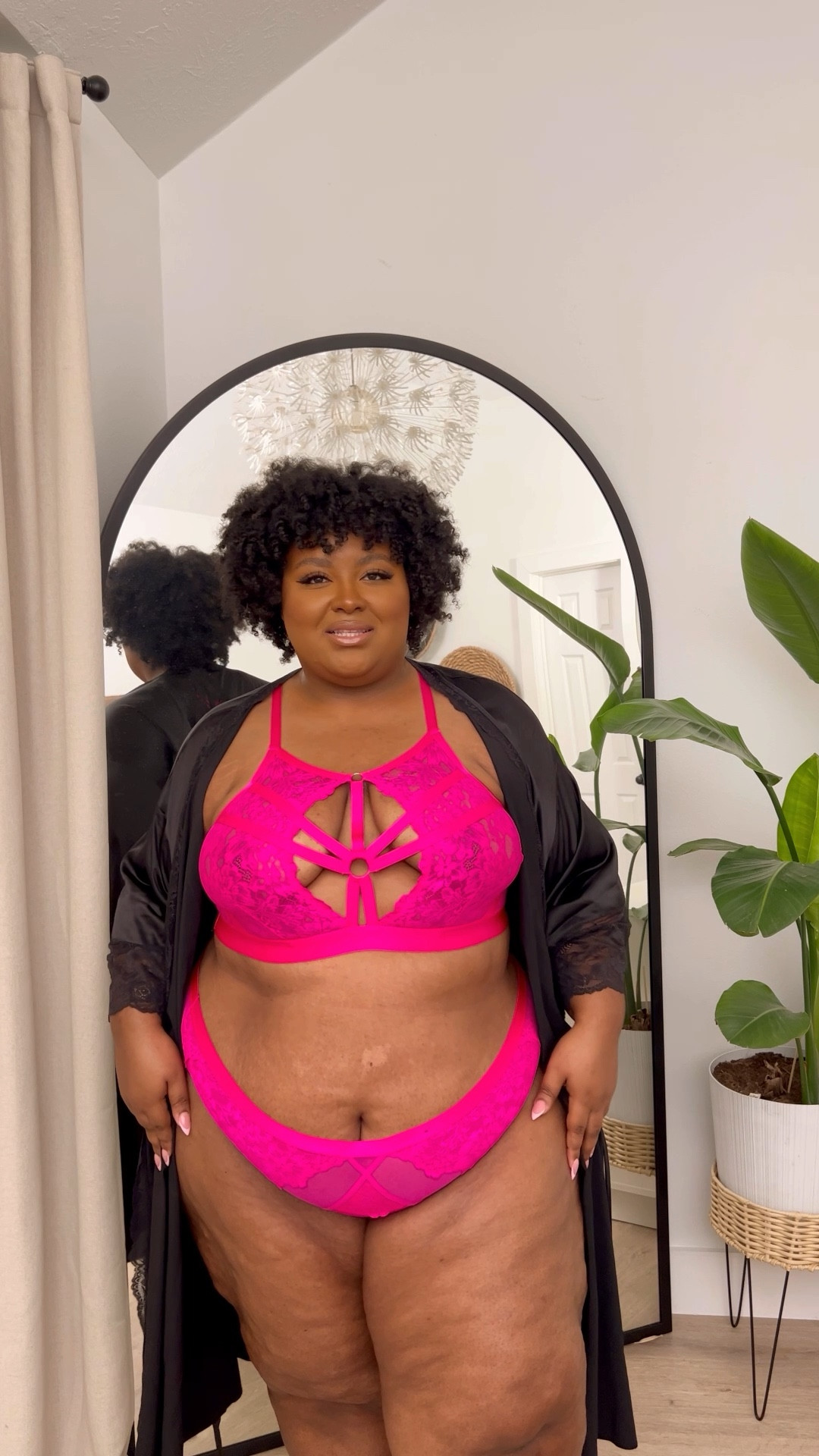 Plus size and mid size babes, I found some super sexy lingerie pieces just in time for Valentine’s Day. My lingerie closet just got a whole lot spicier with these pieces from Torrid.❤️‍🔥 

I absolutely love that Torrid has different styles of lingerie to suit every personality, whether you want to be strappy and daring, or flirtatiously laced, these pieces are made to highlight our beautiful curves with comfort and lucious appeal.💕
I’m wearing a size 3 in most pieces and I wear a d/dd bra size.

#LTKstyletip #LTKmidsize #LTKplussize