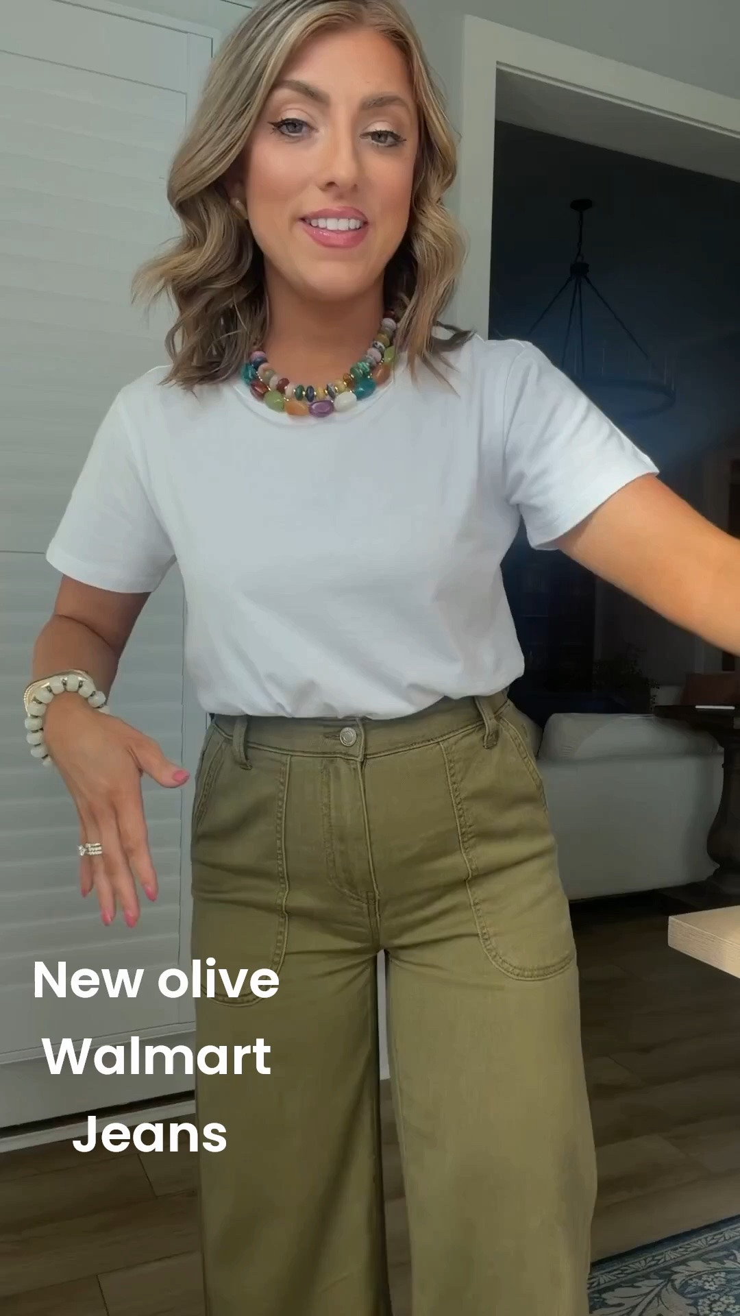 Proof that basics never have to be boring. 🤍 These olive wide leg pants are the perfect elevated staple, and paired with a classic white tee, they create an effortlessly chic look you’ll wear all year long. Comfortable, flattering, and all from Walmart! These new arrivals are some of my favorites yet.

#WalmartFashion #WalmartFinds #OlivePants #WideLegPants #EverydayStyle #CapsuleWardrobe #AffordableFashion #CasualStyle #OOTD #FashionOver30 #SummerStyle #ClosetStaples #BudgetFashion #StyleInspo #NewArrivals

#LTKootd #LTKPetite
