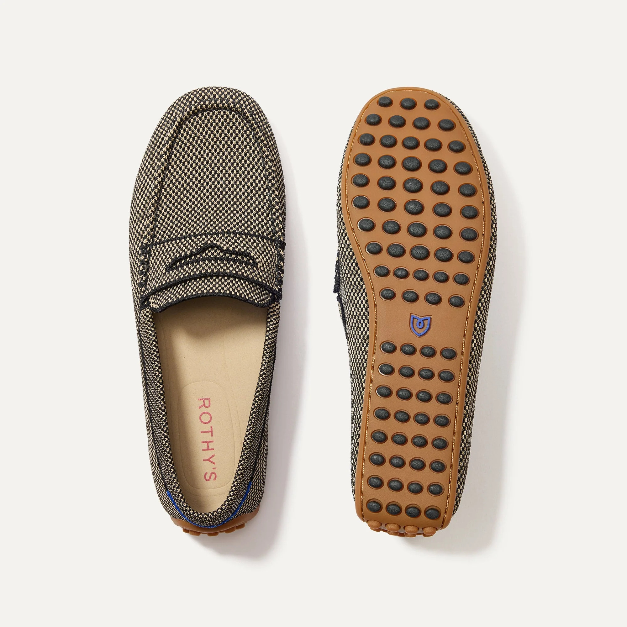 The Daily Driver in Classic Micro Check for Women | Rothy's | Rothy's