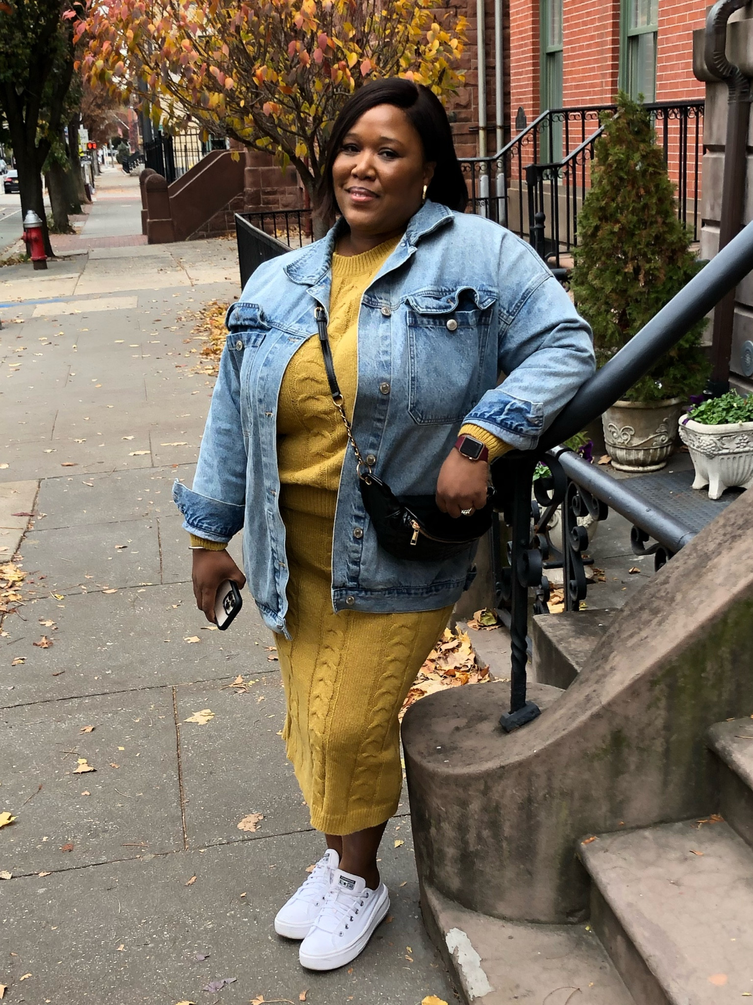 Love when the season change…just the right temperature for two-piece set and a denim jacket. 💞

#LTKstyletip #LTKplussize #LTKmidsize