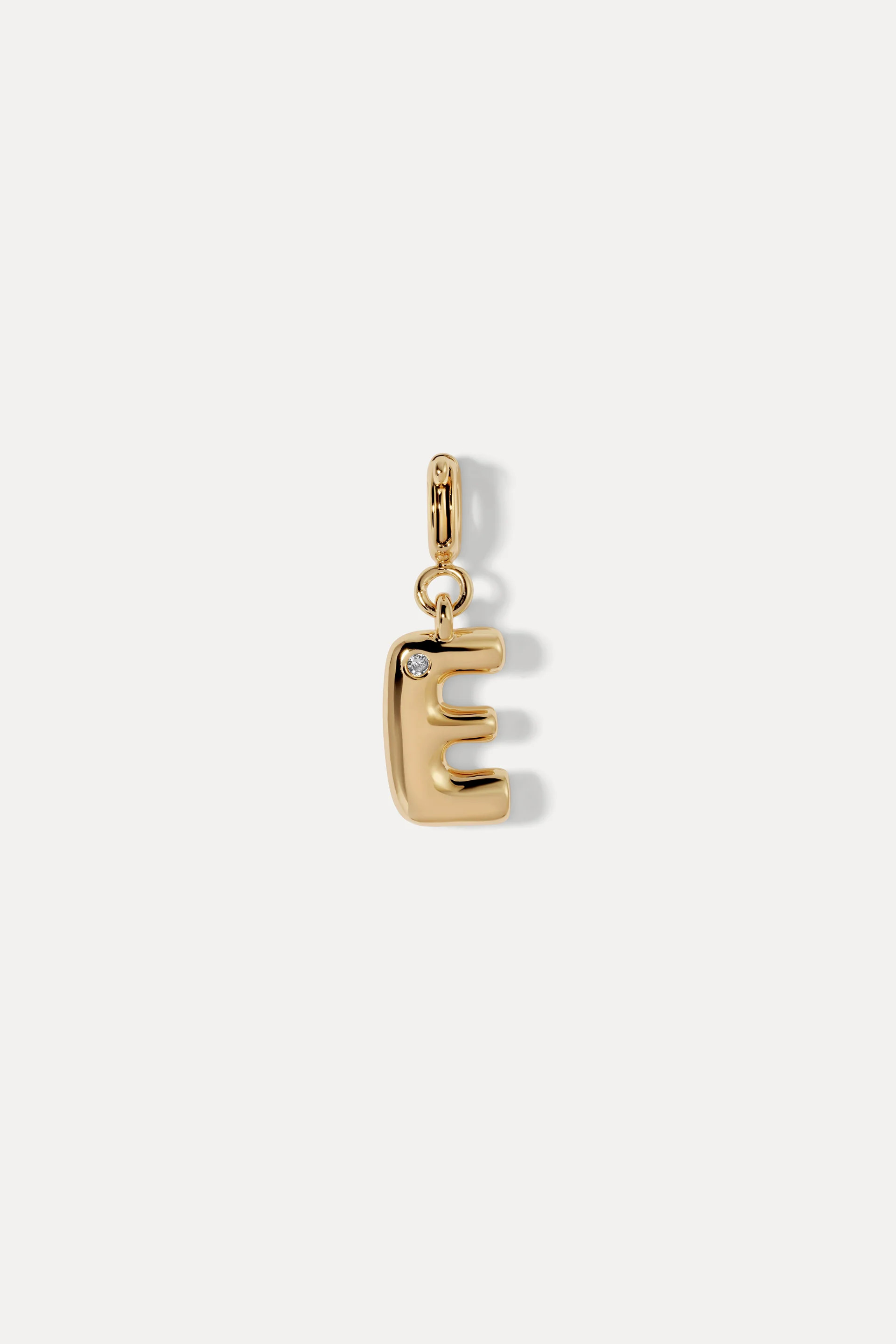 Puffy Initial Clip On Charm | Miranda Frye Inc.