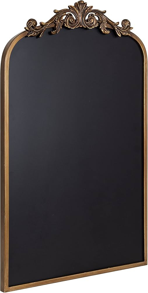 Kate and Laurel Arendahl Arch Chalkboard, Gold, 19 x 31, Framed Arched Ornate Vintage Magnetic Ch... | Amazon (US)