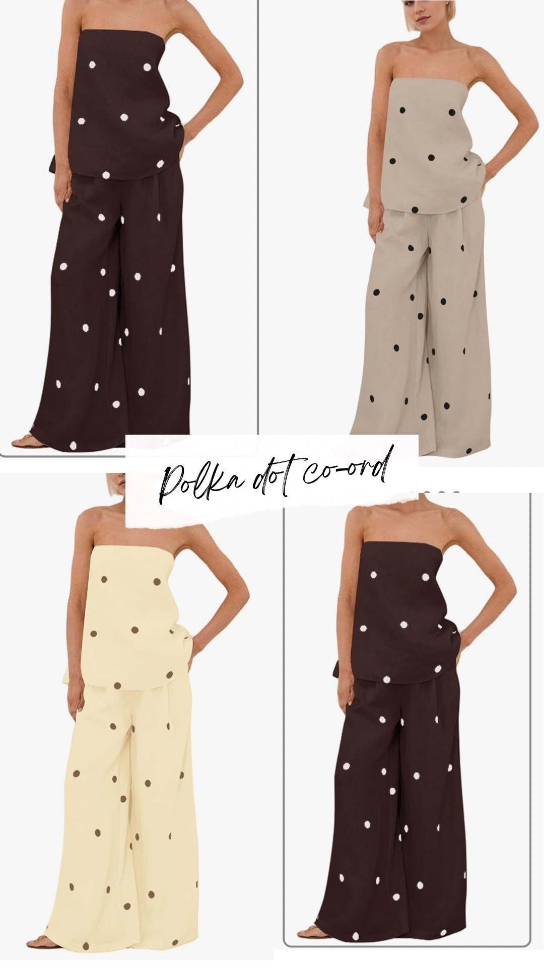 P O L K A  •  D O T • ✨ co-ords ✨

A selection of coords for everyday 

#LTKspring #LTKuk #LTKsummer