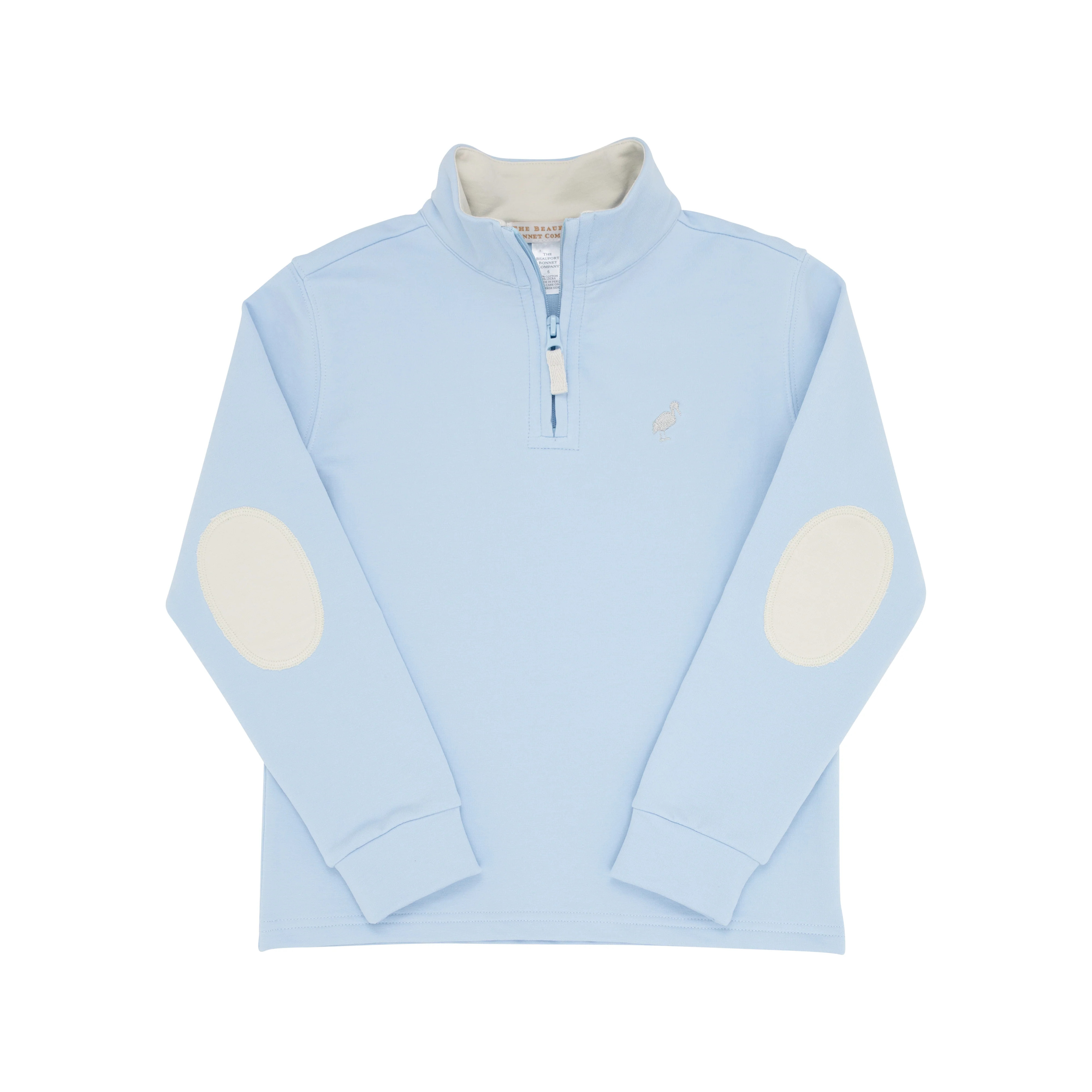 Hayword Half-Zip - Beale Street Blue with Saratoga Stone | The Beaufort Bonnet Company