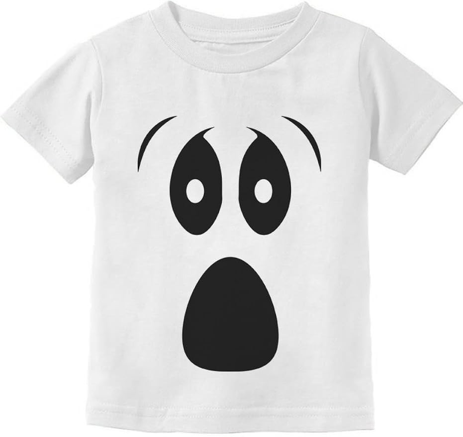 Halloween Shirt for Toddler Ghost Costume Funny Ghoul Face Infant Kids Tshirt | Amazon (US)