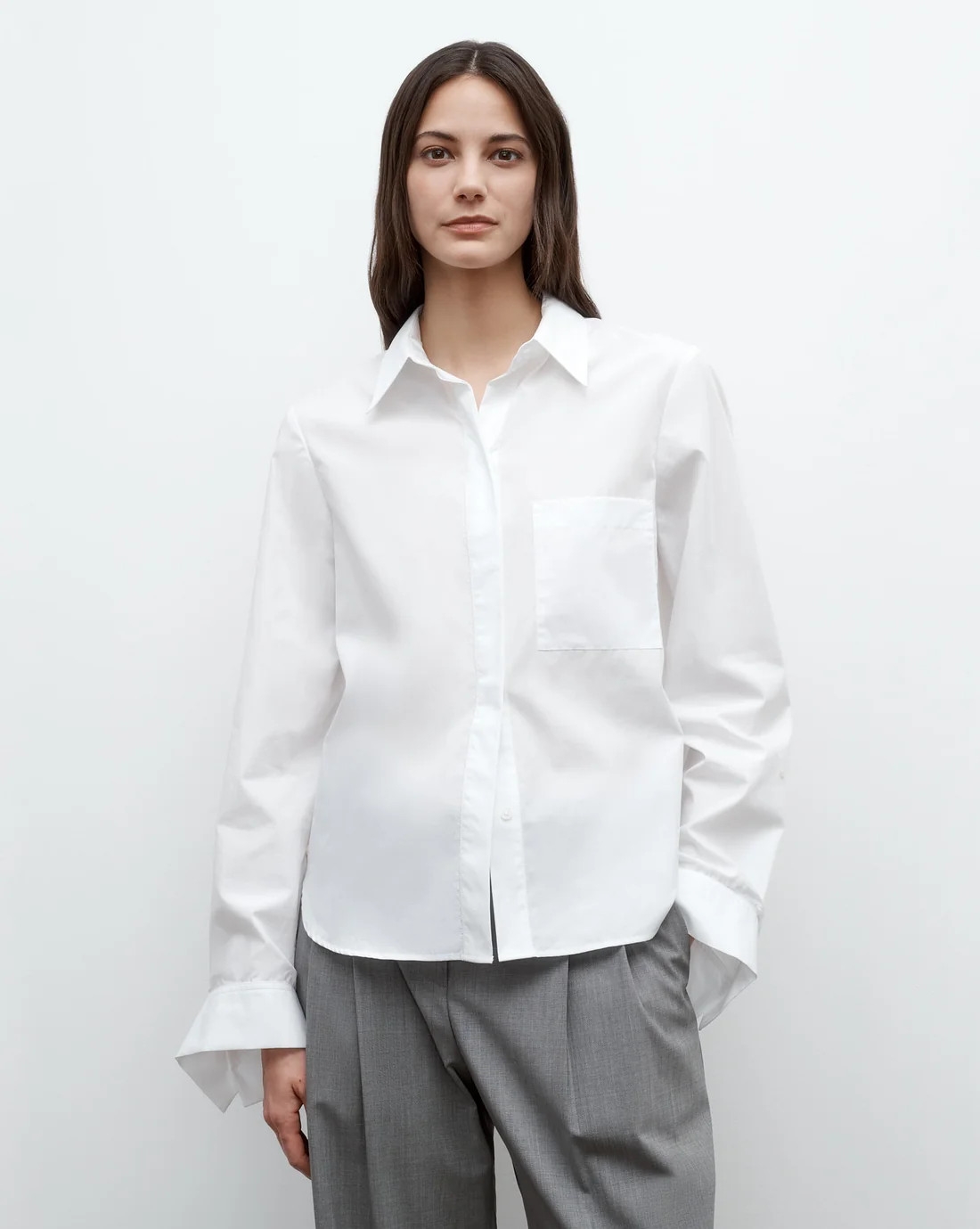 Boyfriend Shirt in Superfine Cotton | TWP