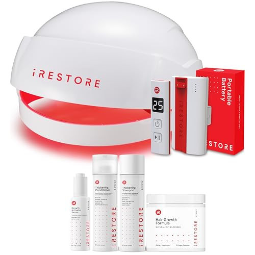 Enhanced Hair Strength & Regrowth Solution: Essential Hair Device with Rechargeable Battery + Max Growth Essentials | Amazon (US)