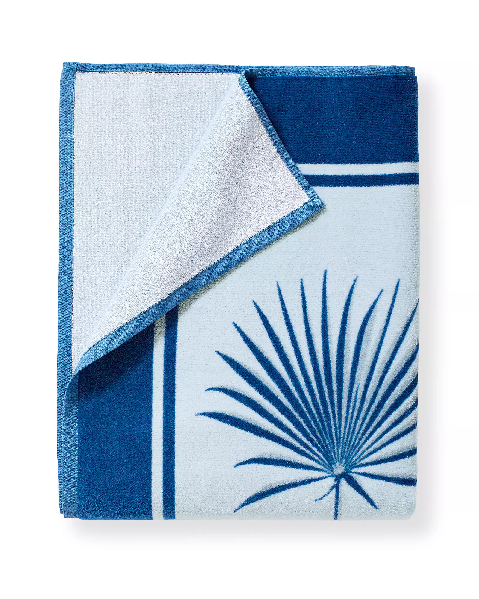 Island Palm Beach Towel | Serena and Lily