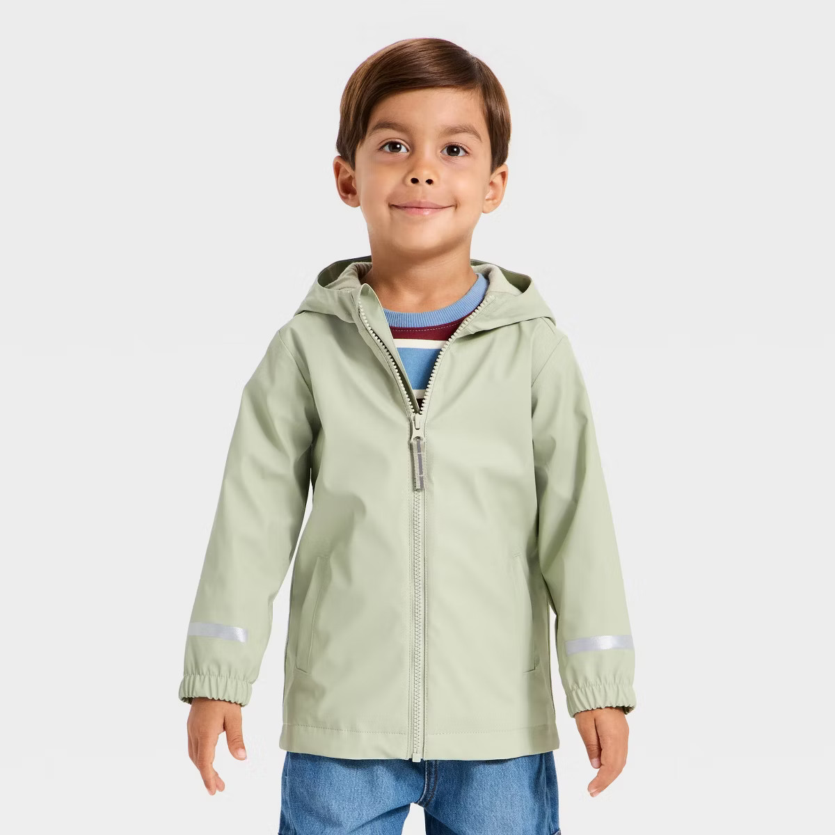 Toddler Boys' Quilted Puffer Vest - Cat & Jack™ Gray | Target