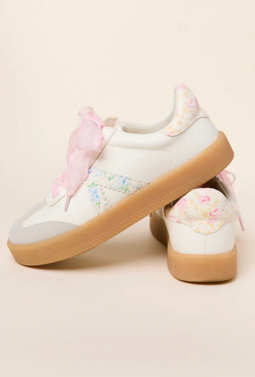 the cutest floral pink lace sneakers

#LTKU #LTKWorkwear #LTKStyleTip