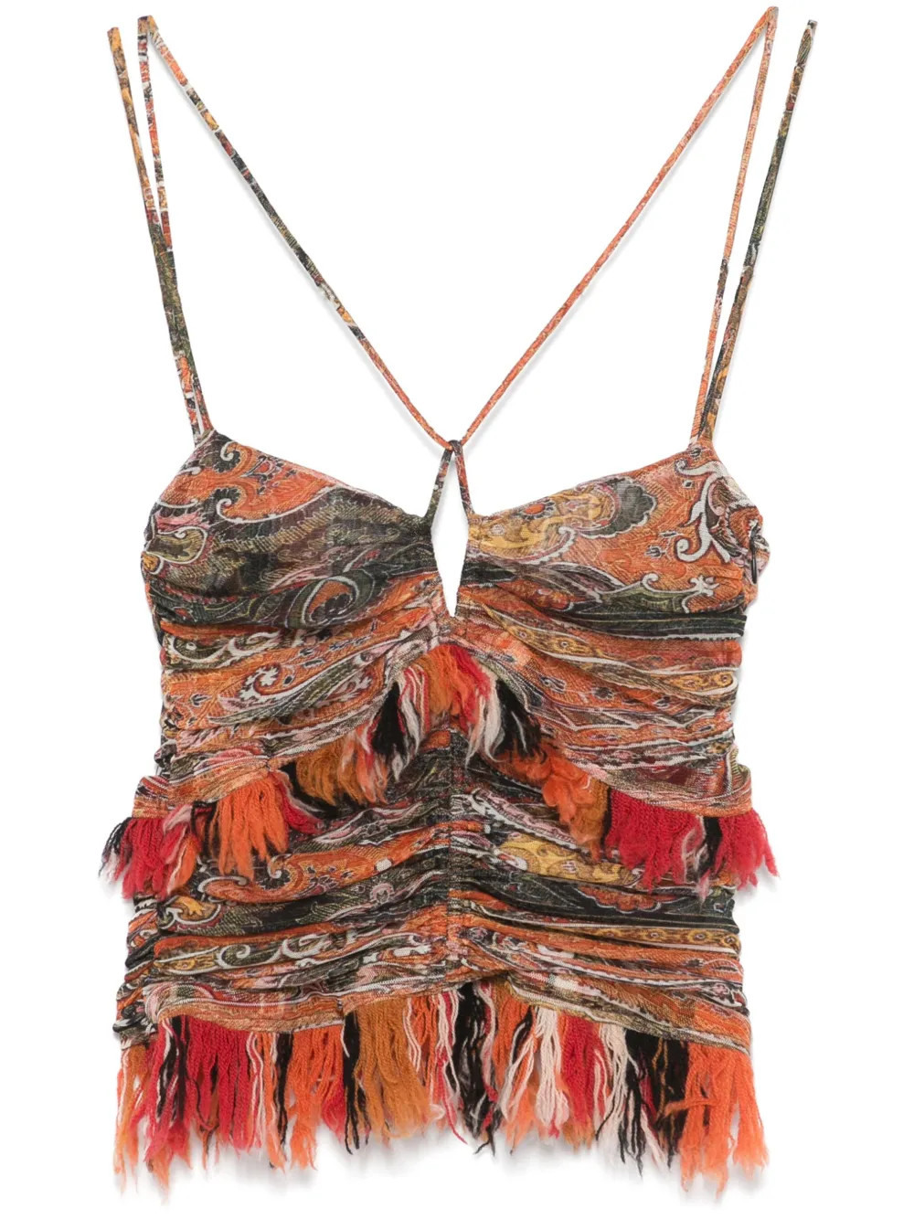 ISABEL MARANT Darlene Top | Orange | FARFETCH ES | Farfetch Global