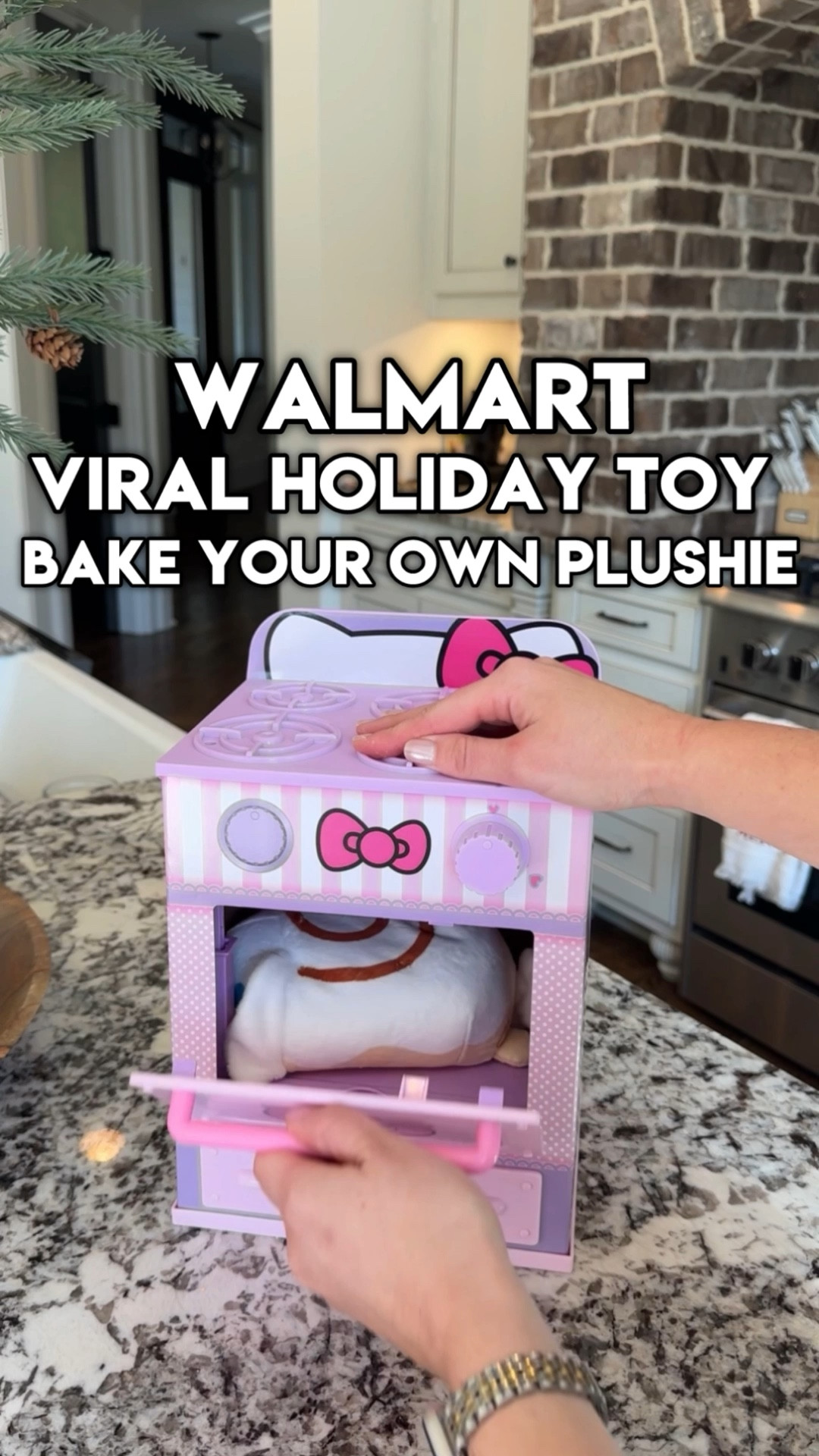 The cutest holiday toy gift idea for a little girl! 😍🎀🎁 my girls are ages 5 & (almost) 7 and they’re OBSESSED with this Christmas toy!!! 🧸 Save this or send to a friend for gift inspo!!!!This is the viral cookeez makery - you bake your own surprise plushie toy! 🤩💖 & where are my fellow millennial hello kitty lovers at?! 🙋🏻‍♀️ Seriously so stinking cute!!!! 🎀 It’s so magical & is sooo fun for kids to make. ✨ Mix the dough, put in the little mold, pop in the oven, & in 10 seconds you have the cutest little plush that makes sounds! 🥹 & it smells like a cinnamon roll! 😋 you get 1 of 3 plushies & it’s so fun to see which one you’re going to get!!! 🎄 I got this on Walmart! Linking this exact hello kitty cookeez makery & some of my other fave Walmart kid toy gift ideas all on my LTK! The link 🔗 to my LTK is in my instagram bio! ✨ 

Direct URL: 

#walmart @walmart #walmarttoys #walmartpartner #christmasgiftideas #kidschristmasgifts #christmastoys #cookezmakery #hellokitty #hellokittyplush #plushiemaker #girlgiftideas #kidgiftideas 


#LTKGiftGuide #LTKHoliday #LTKWatchNow