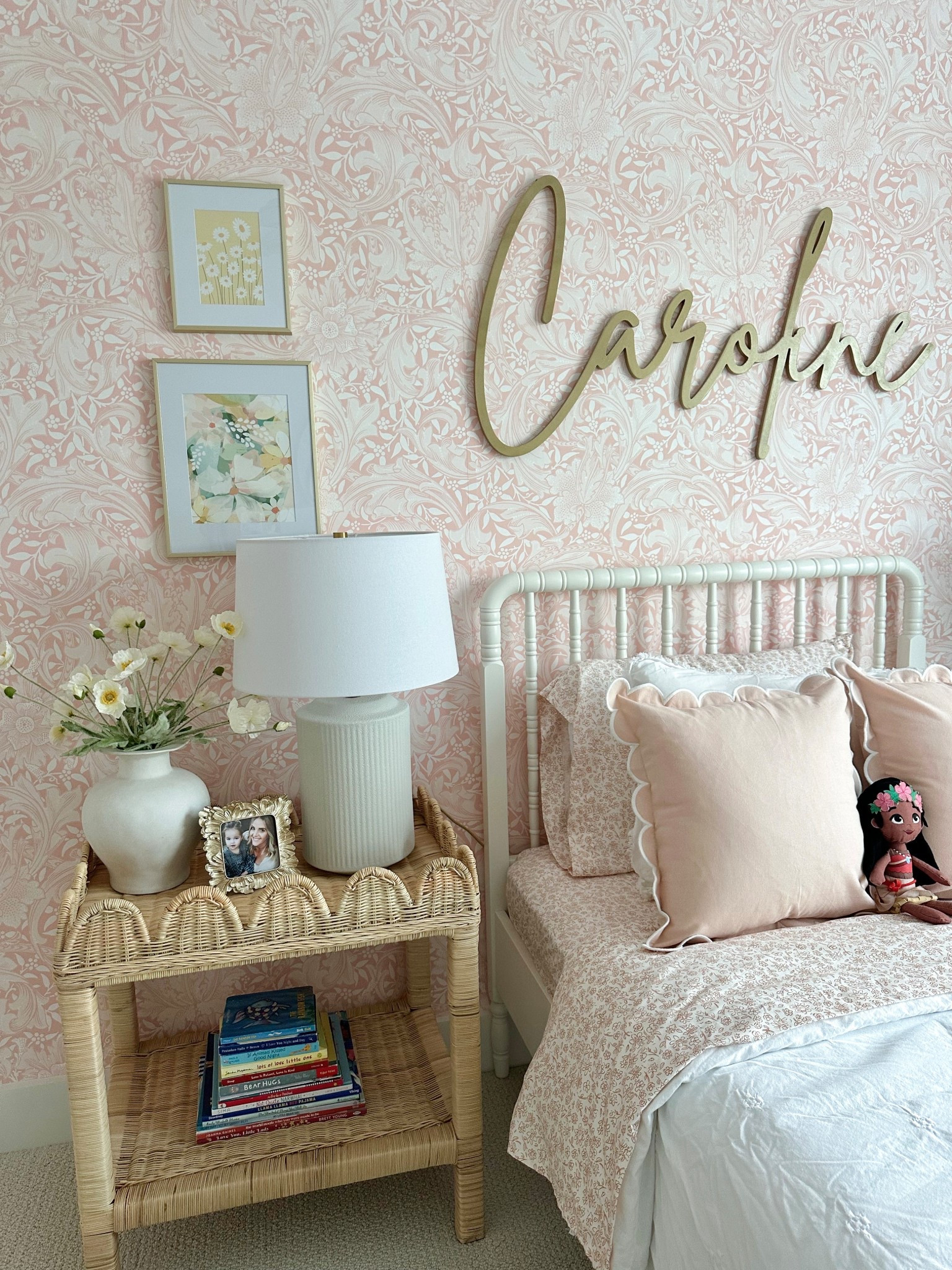 Toddler girl room, big girl room, floral room, floral wallpaper, wall decor

#LTKKids #LTKHome #LTKFamily