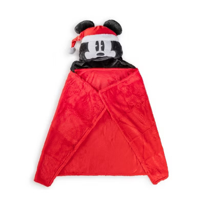 Mickey Mouse Christmas Hooded Blanket | Target