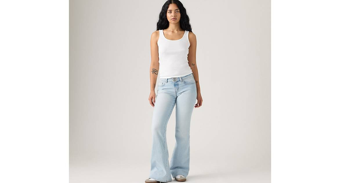 Superlow Flare Women's Jeans - Light Wash | Levi's® US | LEVI'S (US)