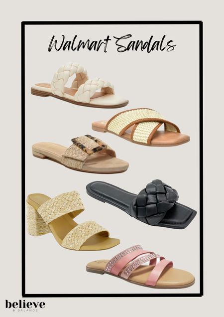 Walmart has so many great summer sandals this year.  These are the perfect summer shoe for all of your summer outfits.  These are the perfect shoe for a date night outfit or a casual outfit or even a vacation outfit. 

#LTKFind #LTKSeasonal #LTKshoecrush