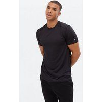 Men's Black Short Sleeve Sports T-Shirt New Look | New Look (UK)