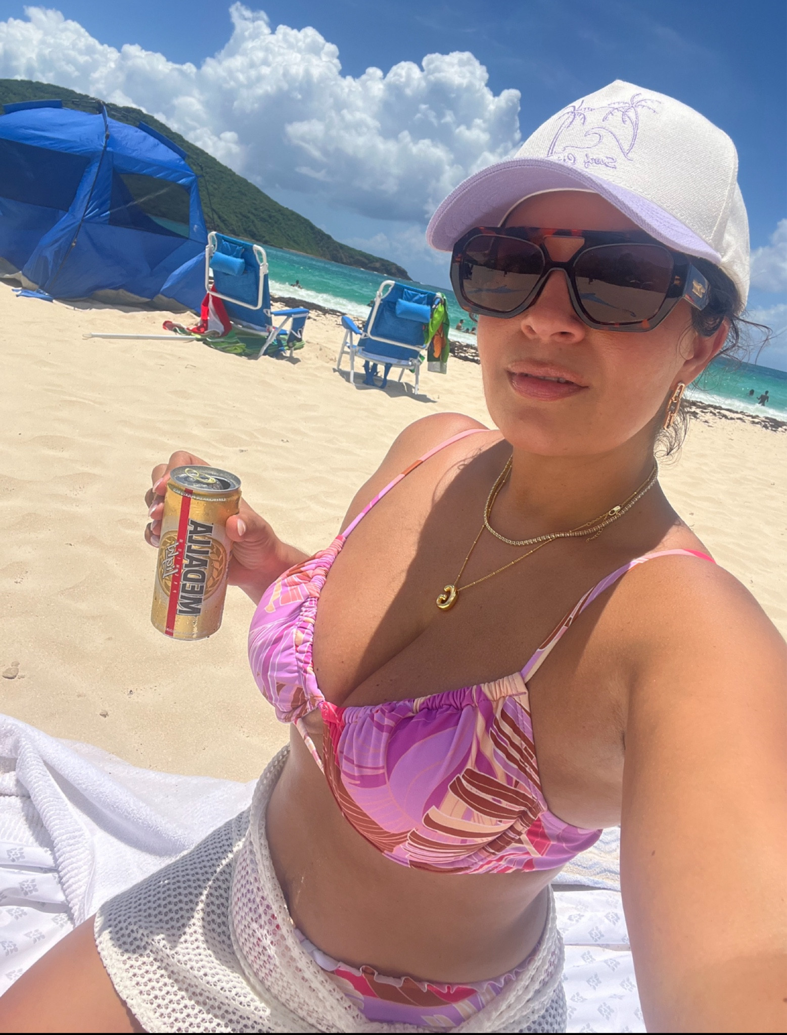 Casual outfits Puerto Rico: 
L bikini. M matching set coverup 

#LTKFindsUnder50 #LTKTravel #LTKSwim