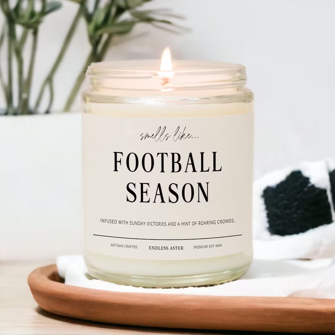 FOOTBALL SEASON Candle Gift Box for Coaches and Team Players - Etsy | Etsy (US)
