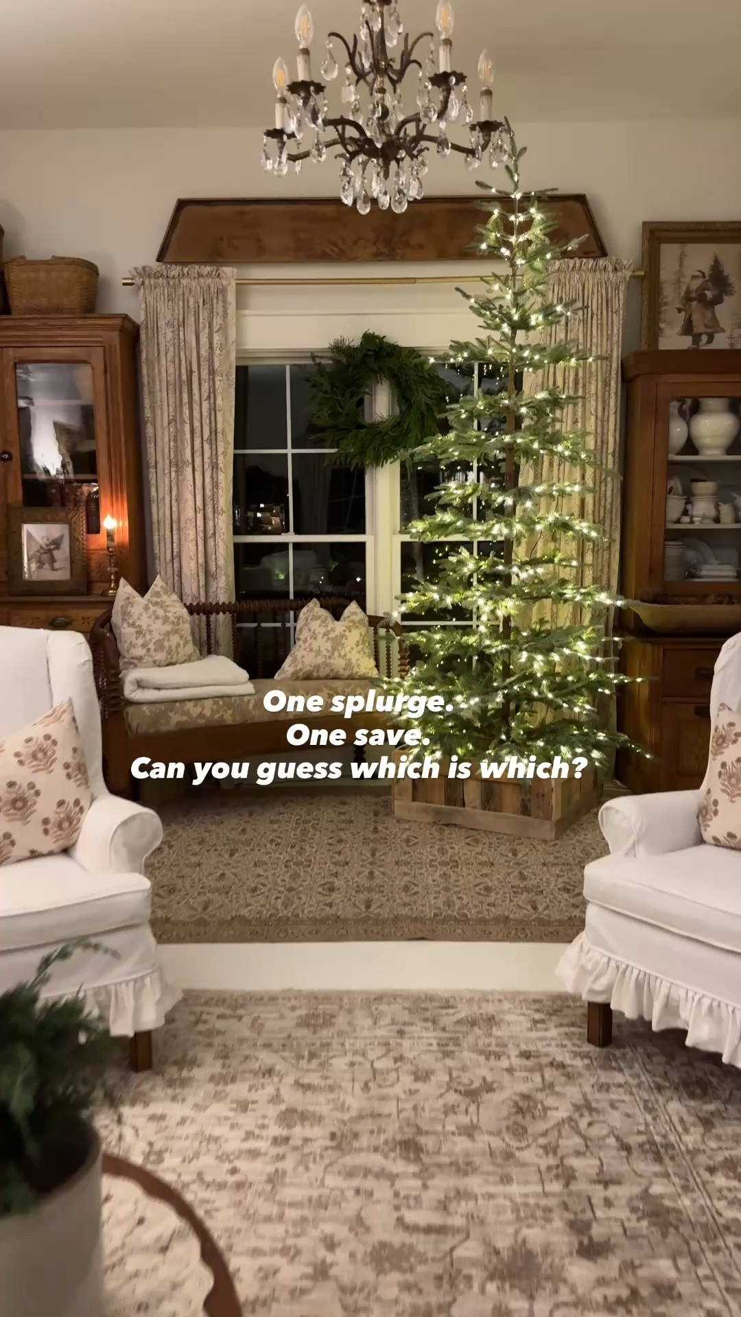 Can you tell the difference between the splurge and the save? I love them both for different reasons  

#LTKHome #LTKSeasonal #LTKHoliday