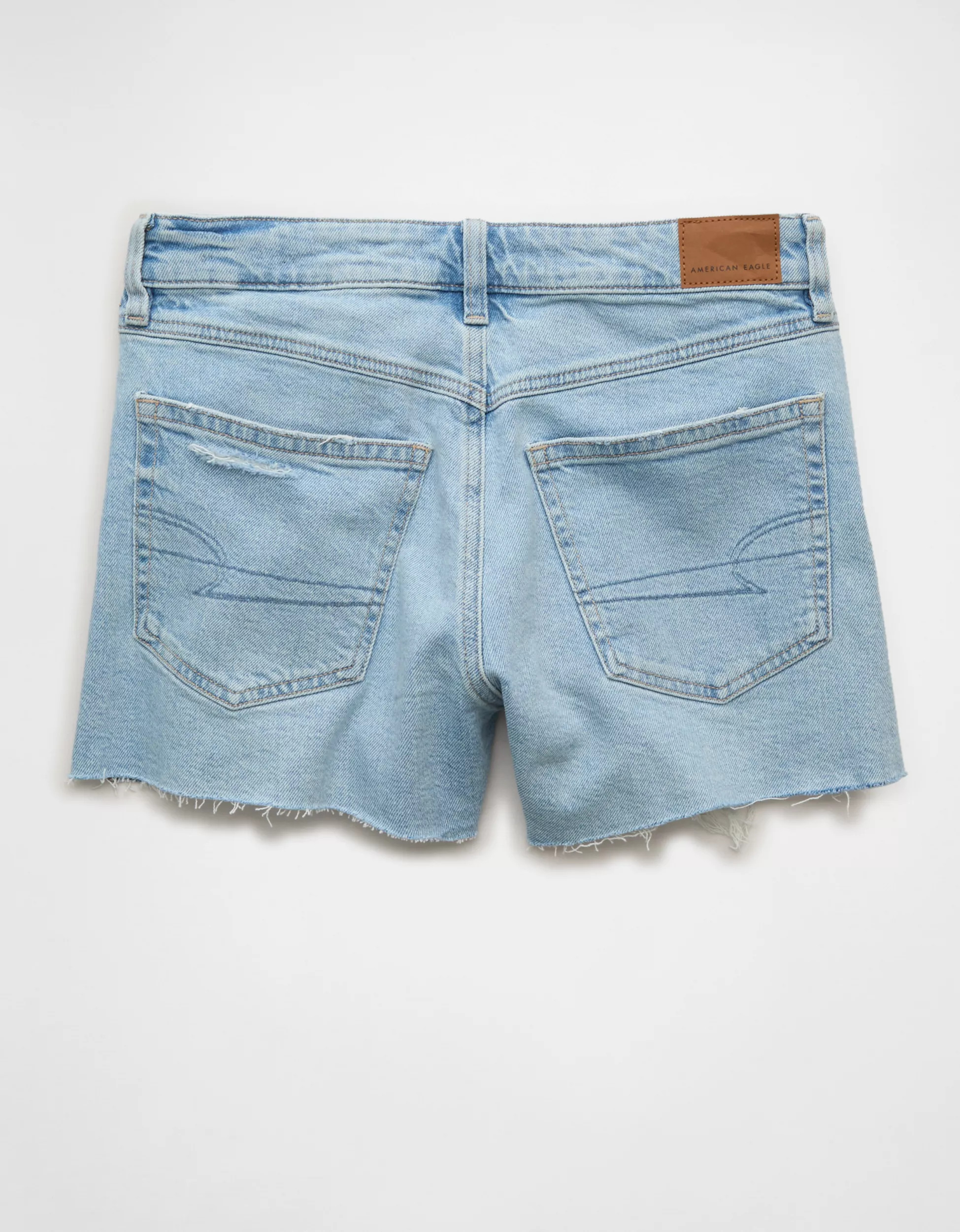 AE Stretch Low-Rise Perfect Midi Short | American Eagle Outfitters (US & CA)