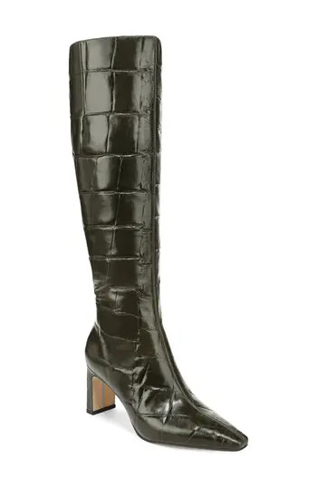 Sam Edelman Sylvia Knee High Boot in Deep Olive at Nordstrom Rack, Size 8.5 | Nordstrom Rack
