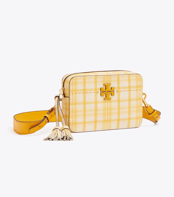 MCGRAW PLAID CAMERA BAG | Tory Burch (US)