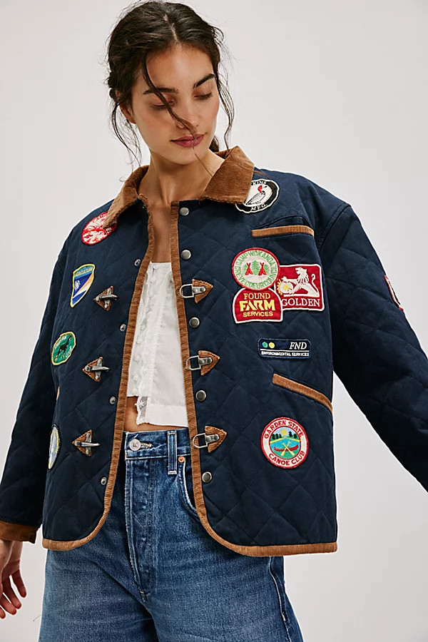 Farmstead Quilt Patch Jacket | Free People (Global - UK&FR Excluded)