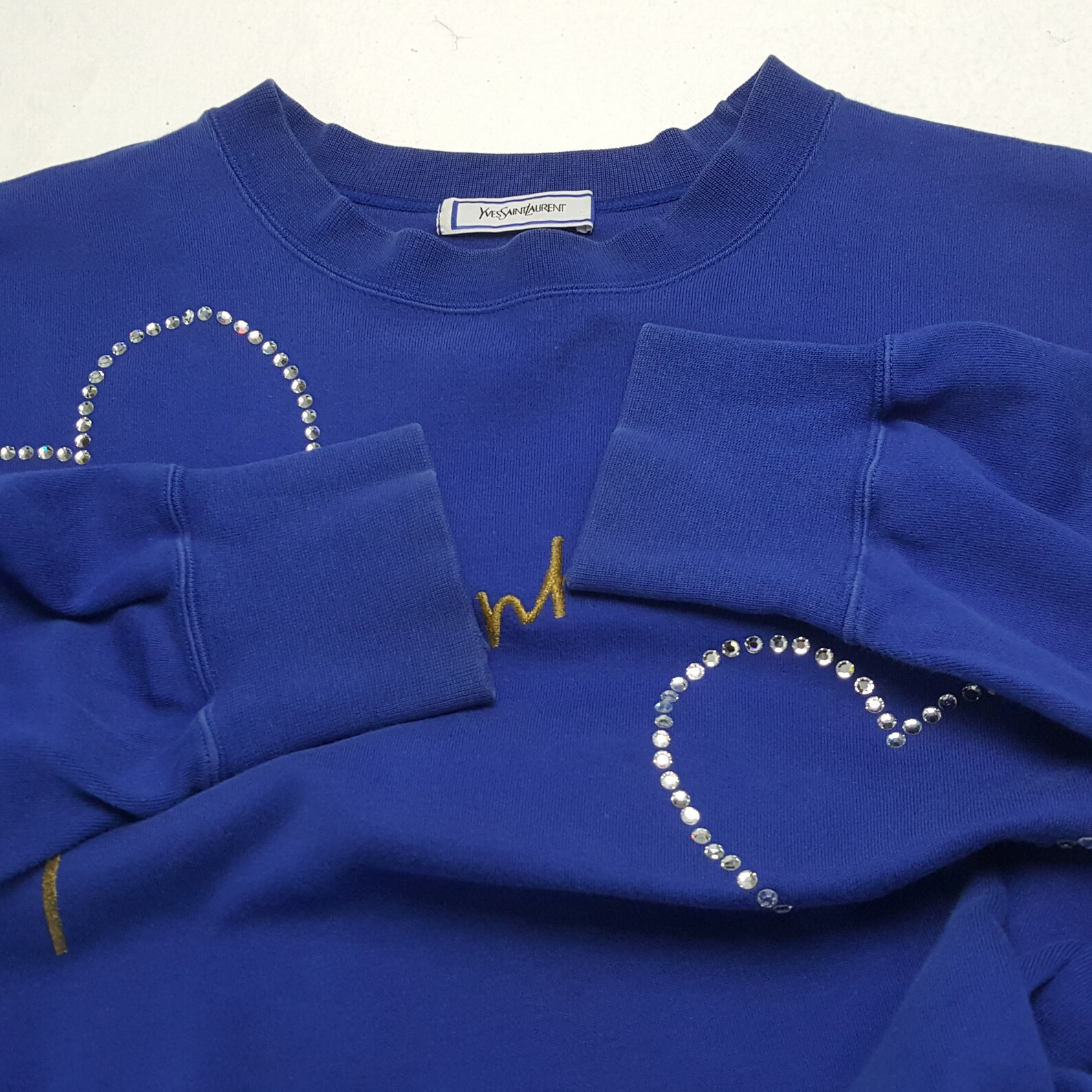 Vintage YVES SAINT LAURENT Italian Luxury Brand Sweatshirts - Etsy | Etsy (US)