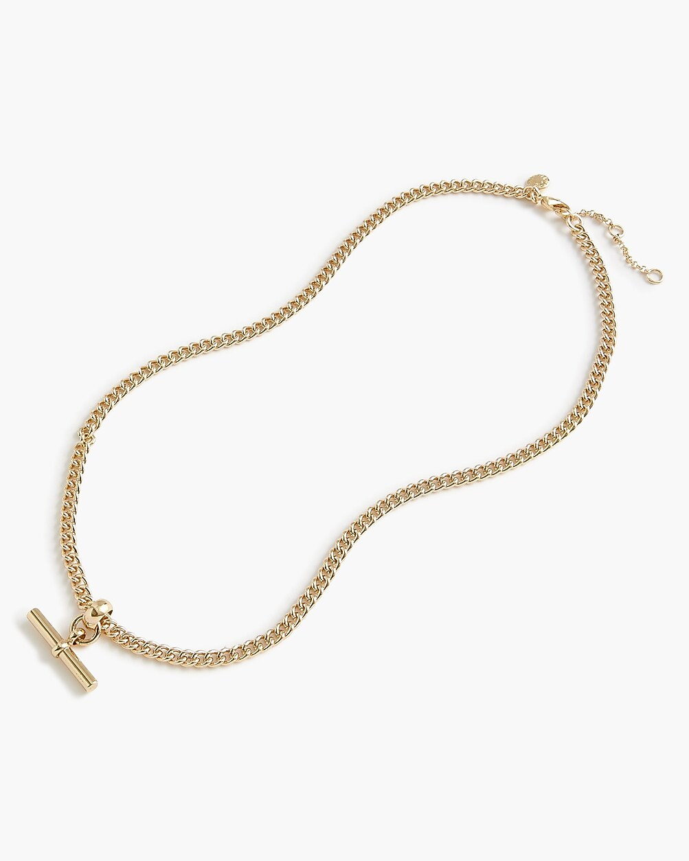 T-bar pendant necklace | J.Crew Factory